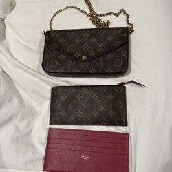 Louis Vuitton Monogram Felicie Pochette Purse