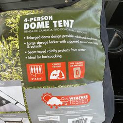 4-Person Dome Tent