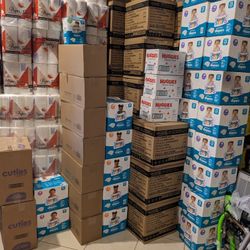 Diapers, Wipes, And Sanitizing Wipes 