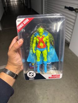 Mcfarlane DC comics Martian Manhunter figure.