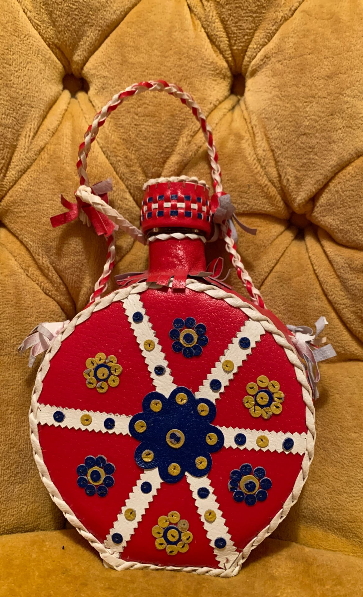 7 1/2” x 5 1/2” Wine jug Cabo San Lucas