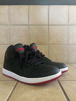 Jordan Access Men’s Shoes – Size 8.5 – Black/Gym Red/White