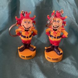  Vintage lady Luck Key Chains 