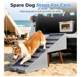 Brand New 2-in-1 Ottoman Pet Stairs / Dog Ramp