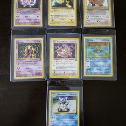 1999 And 2000 Pokemon Promo Cards