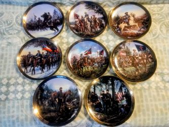 8-1994 Civil War War Plates