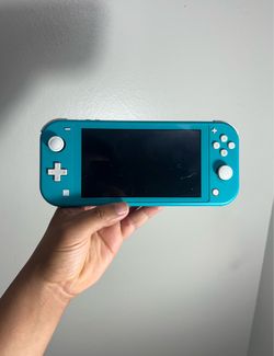 Nintendo Switch Lite Turquoise Handheld Gaming Console - Preowned