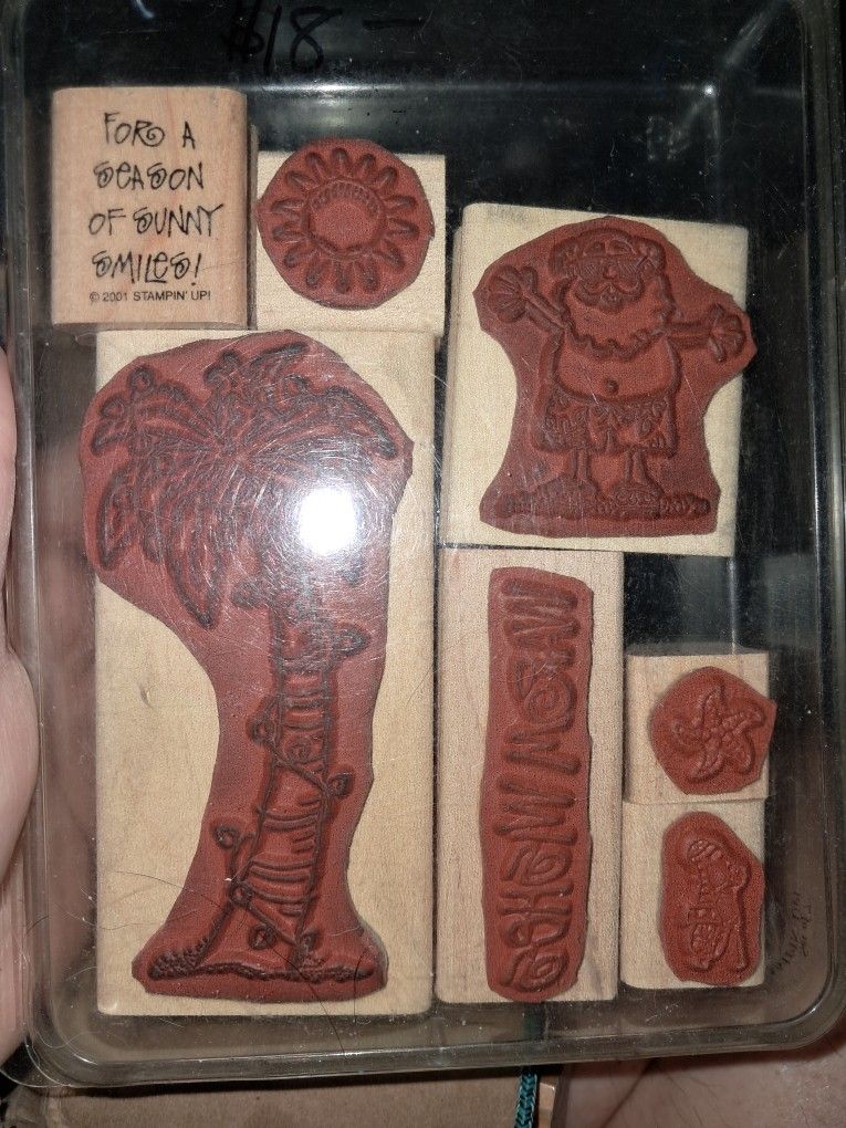 Rubber Stamps Large Collection 