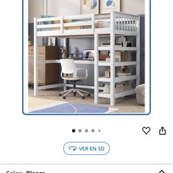 Bunk Bed With Desk 
