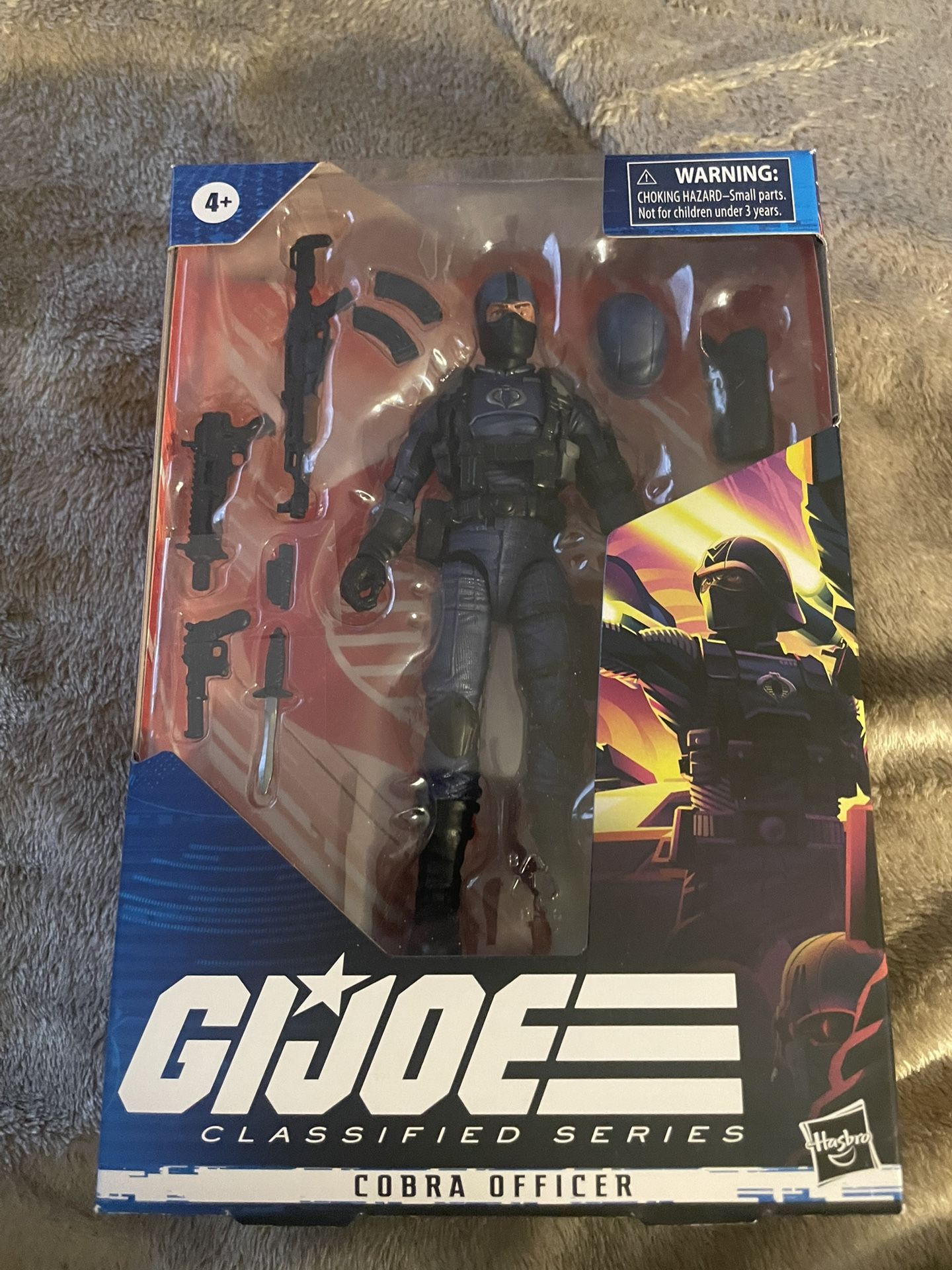 Hasbro GI Joe Classified Series Cobra Officer Action Figure #37 New Sealed