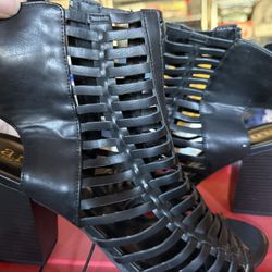 Size 11 Black Booties New 