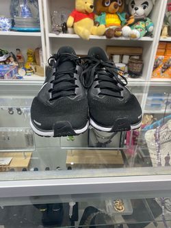 Size 12. Charcoal Nike Air Zoom Pegasus 41 running sneakers.