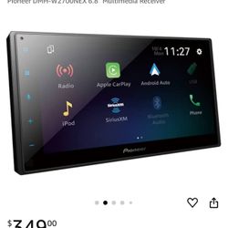 Pioneer DMH-W2700NEX 6.8” Android Apple CarPlay wireless Stereo 