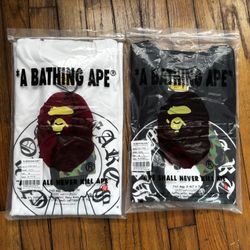 Bape X Chrome Hearts Tees