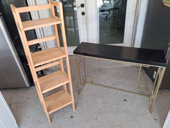 Foldables bookshelf and console for sale