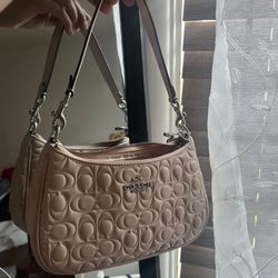 Coach Teri Shoulder Bag Blush Pink