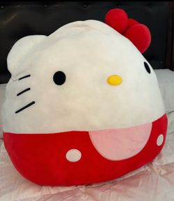 Hello Kitty Squishmallow Large Plush