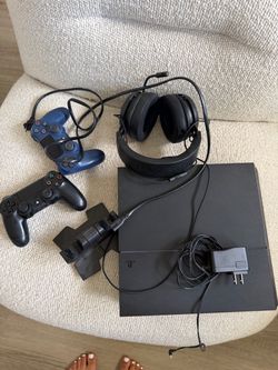 PS4 and accessories