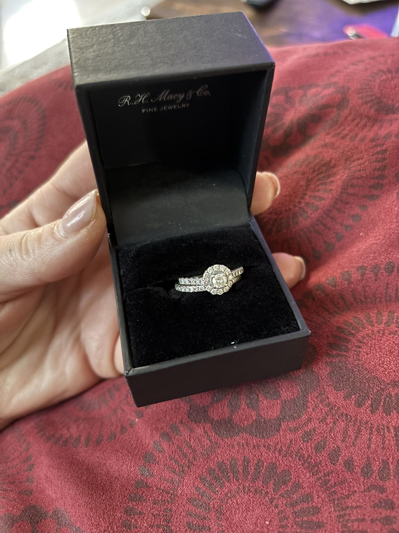 Engagement ring from Macy&Co