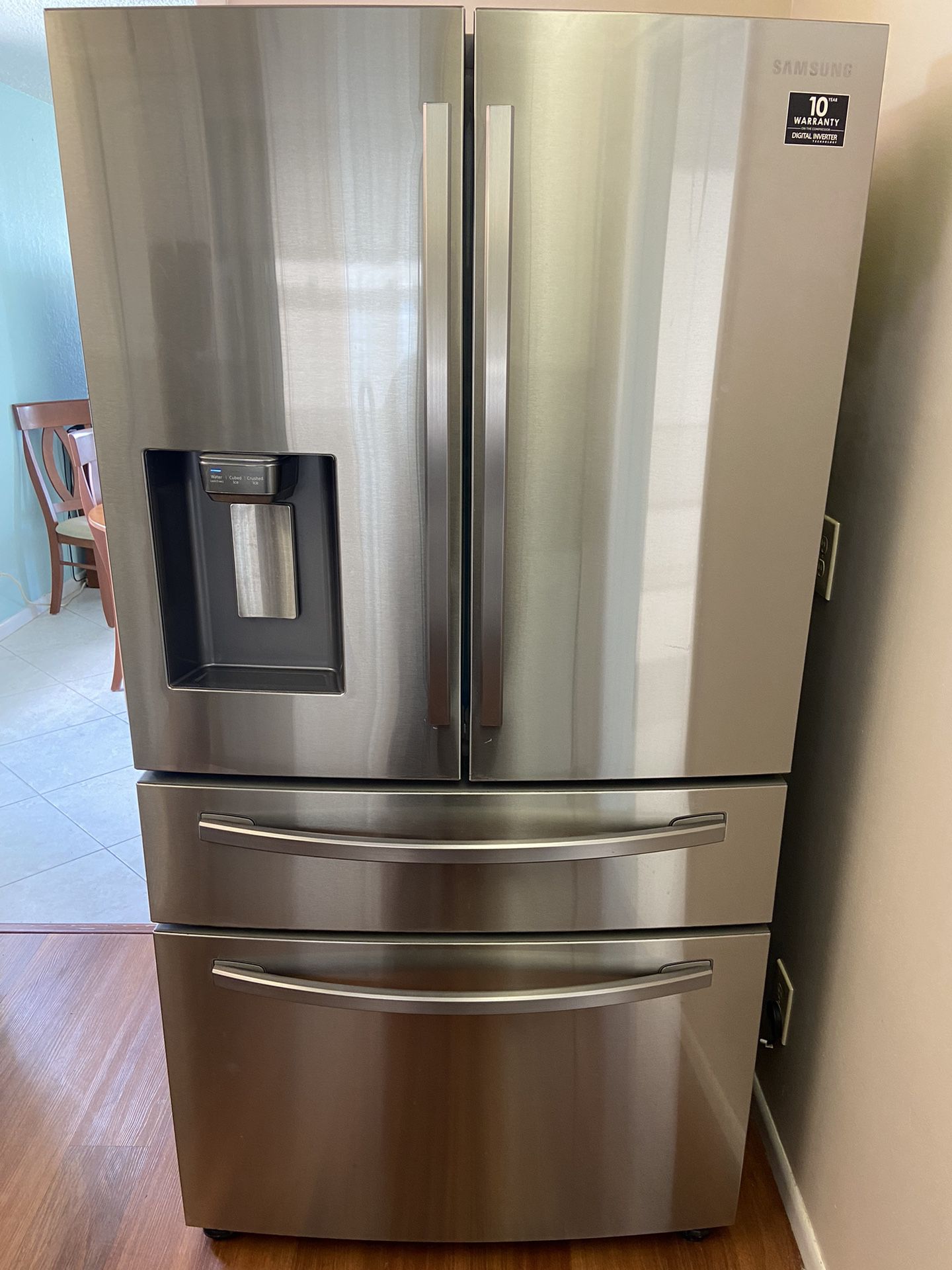 Samsung 28 cu. ft. 4-Door French Door  Refrigerator in Fingerprint Resistant Stainless Steel