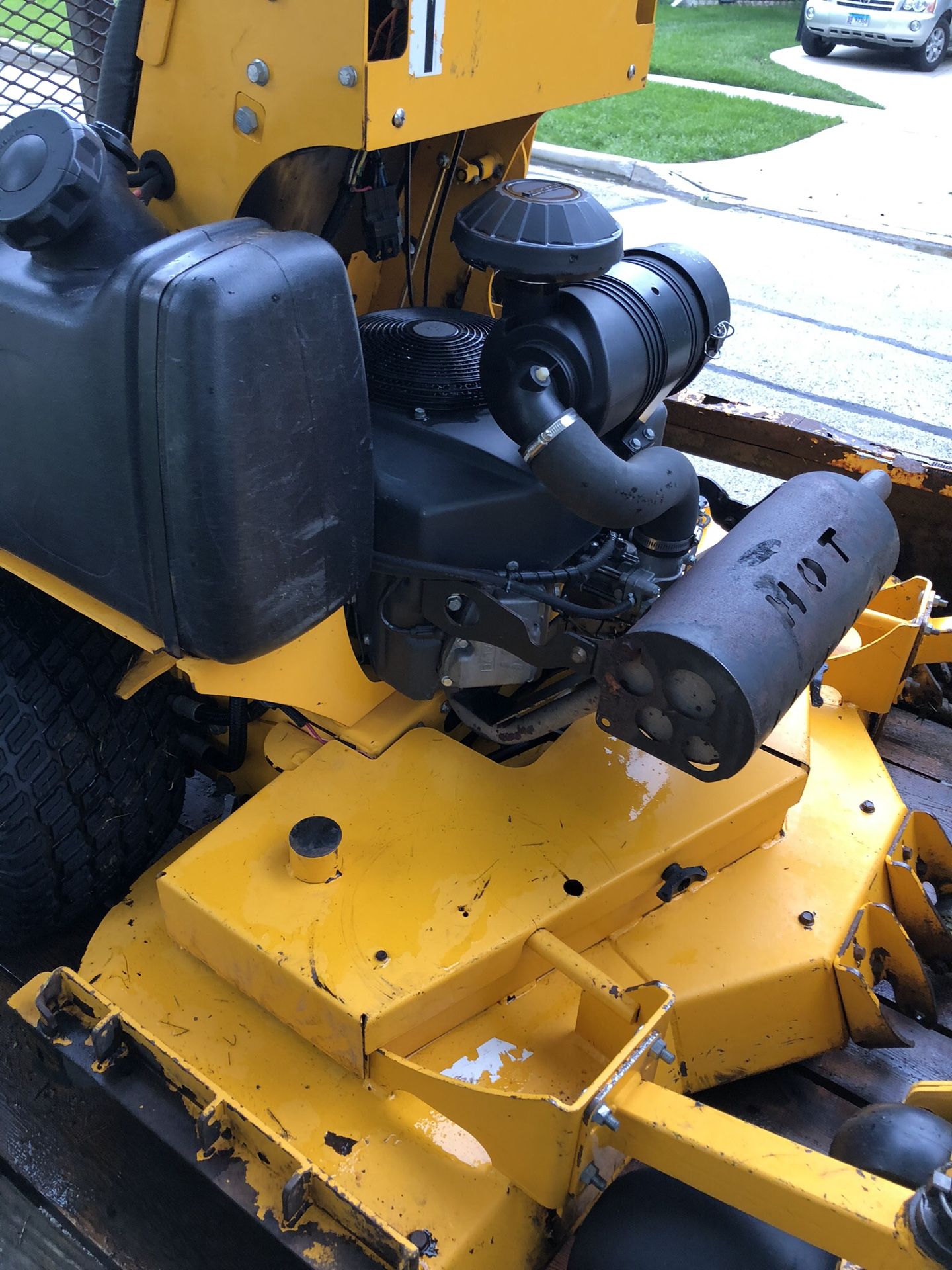 Wright mower