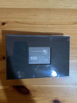 Kiera Grace Album-Holds 100 4" x 6" Photos, Black Brand New $8 Meet Up In Irving @dfwgoods