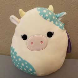 Squishmallows 7'' Belana Cow Official Kellytoy