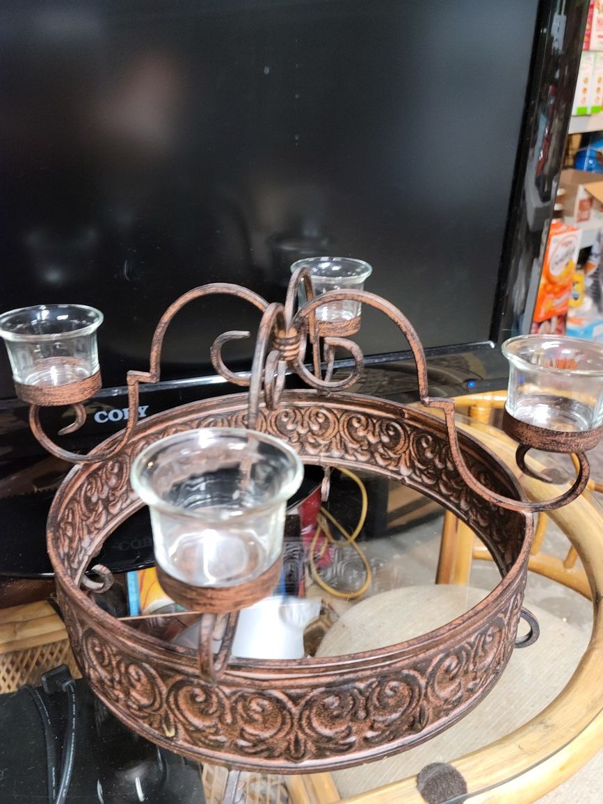 Metal Candle Holder