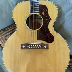 Excellent & Rare 2005 Gibson J-185 12-String - Antique Natural