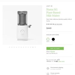 Nama Nut Milk Machine 