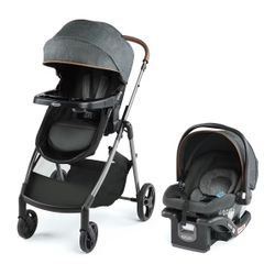 Graco Modes Trio Travel System, Infant Stroller, Hemlock