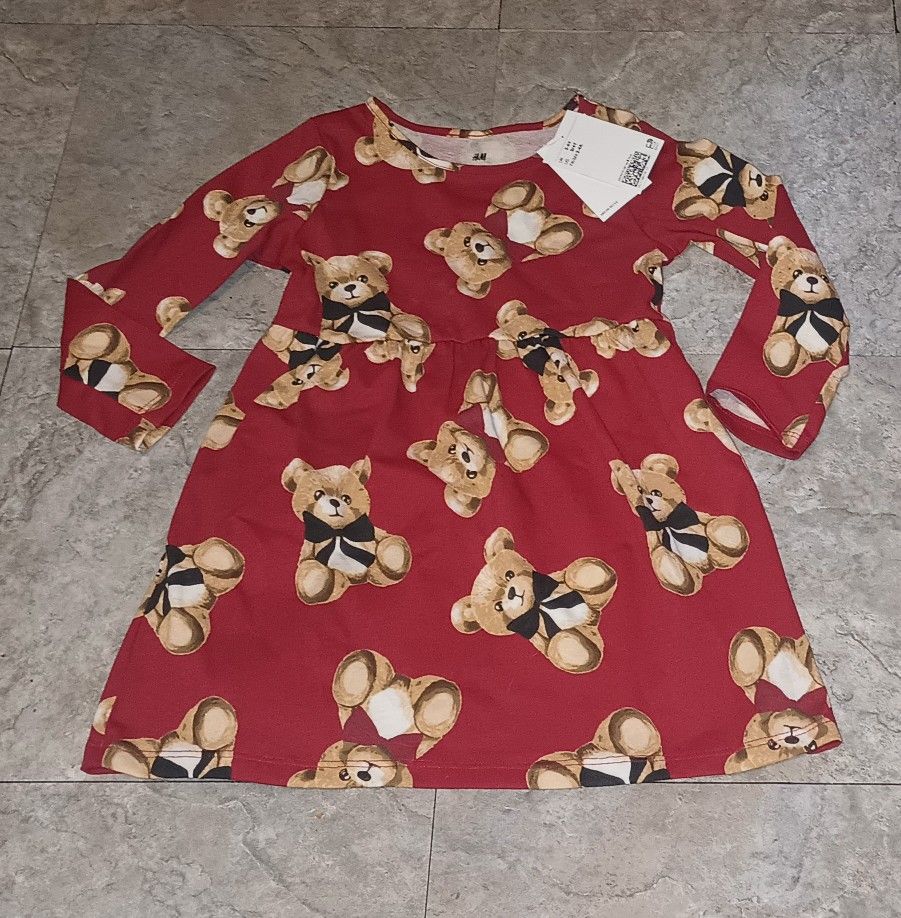 H&M Toddlee 🧸 Teddy Bear Dress