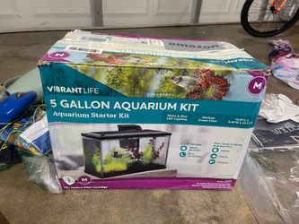 5 gallon aquarium (used)