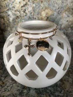 Precious charms positive vibes bracelet “faith”