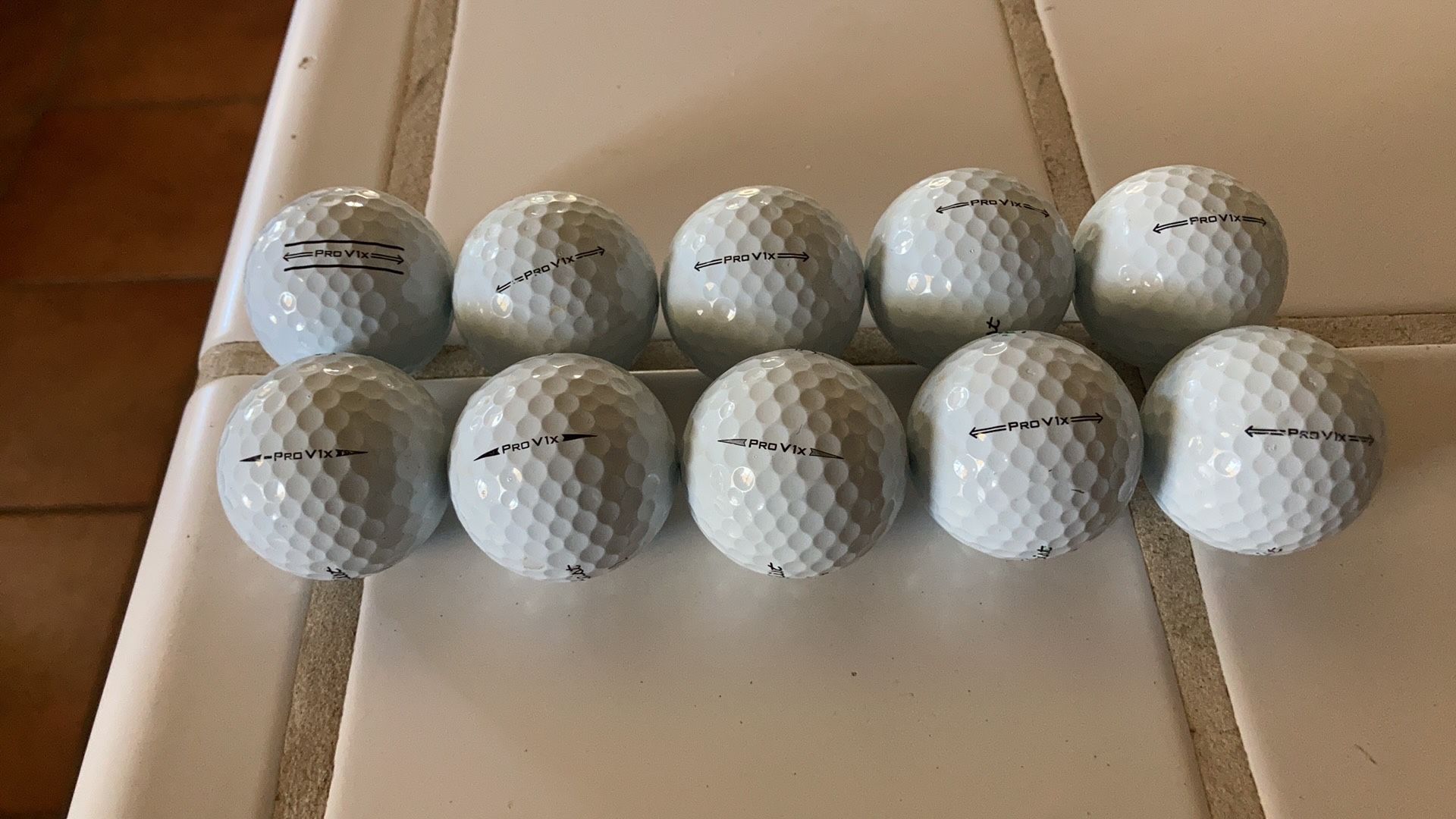 Titleist Pro V1X Golf Balls (10)