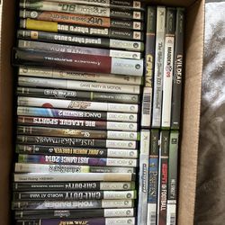 Box Of Video Games 