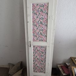 Vintage in wall ironing board