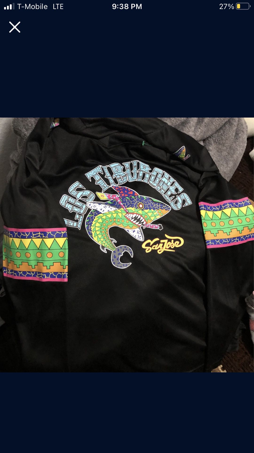 Sharks warriors mashup jersey for Sale in San Jose, CA - OfferUp