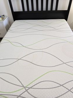 Ikea Queen bed & 2 Nightstands