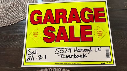 YARD SALE (RIVERBANK )