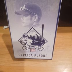Ichiro Replica Plaque 