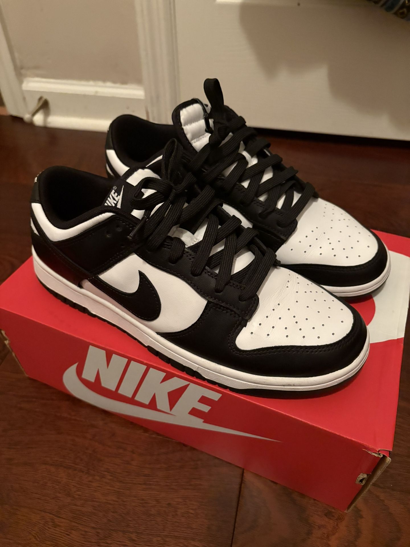 Nike Dunk Low Retro White Black Panda Size 10 Men’s