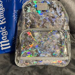 Loungefly Disney Mickey Mouse Icon Clear Mini Backpack