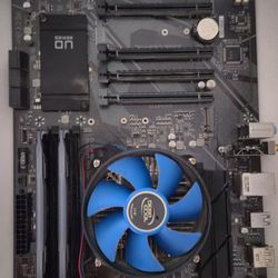 MOTHERBOARD, RAM, CPU