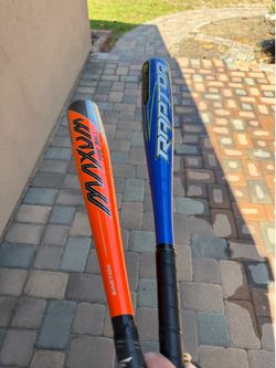 Tee ball bats and glove