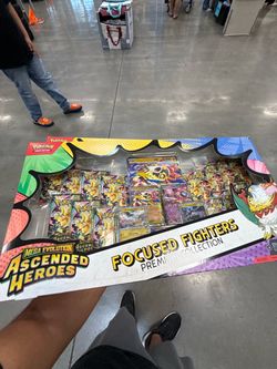 Pokémon Mega Evolution Ascended Heroes Focused Fighters Premium Collection
