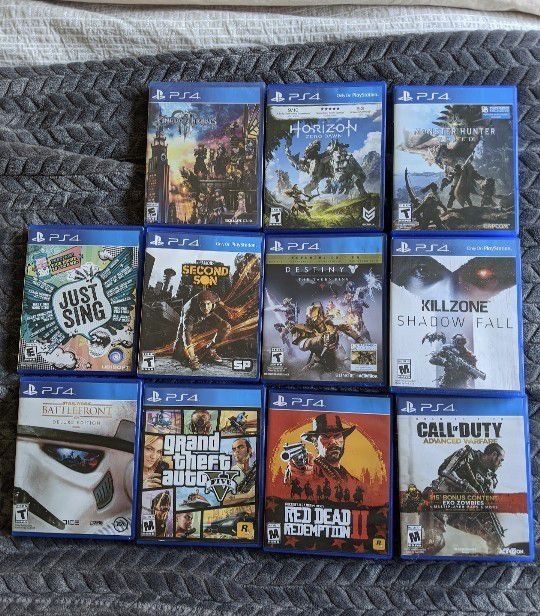 PlayStation 4 PS4 Used games