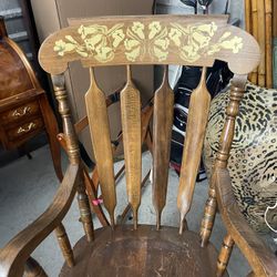 Antique Rocking Chair - $75