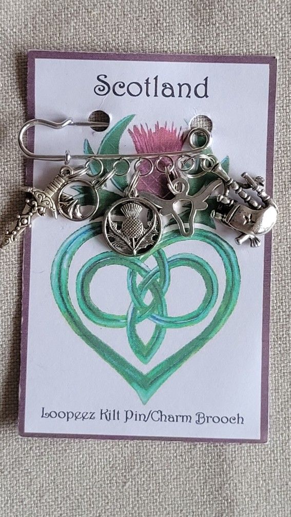 Scotland Kilt Pin/Brooch