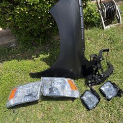 2009-2018 dodge ram fenders headlights